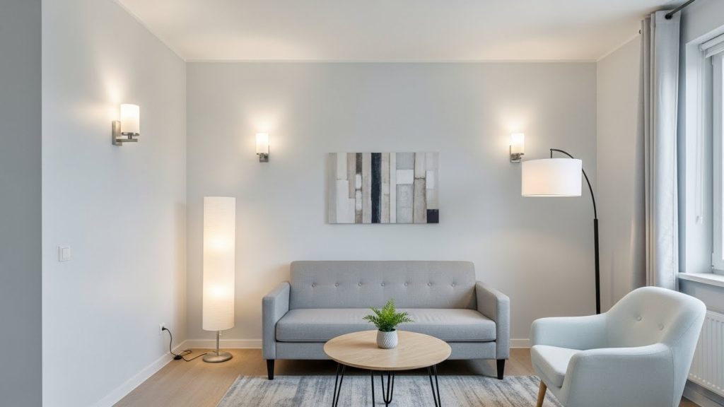 Affordable lighting ideas that make a small room look bigger and more open