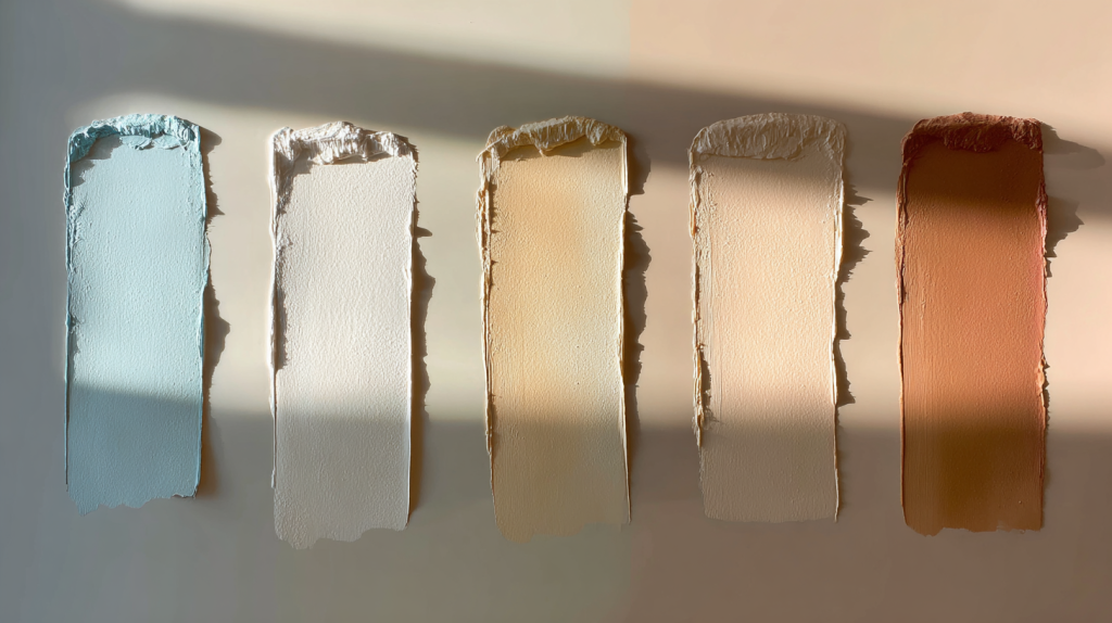 paint colors shape mood differently under natural and artificial light